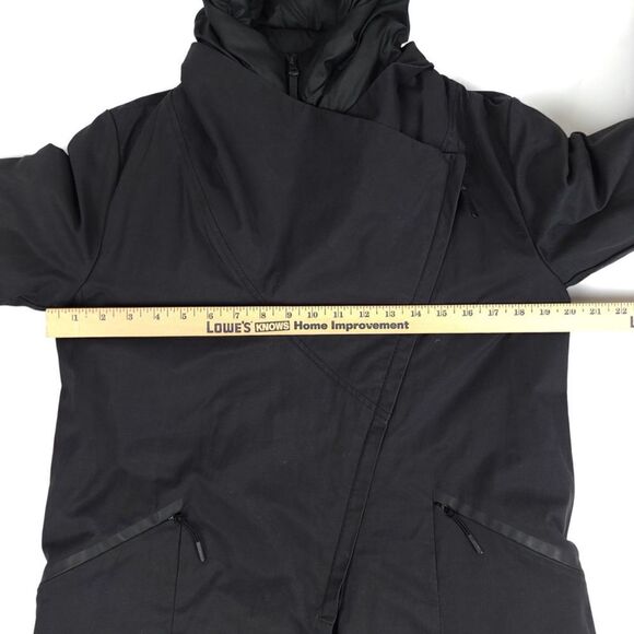 NIKE AeroLoft 3 in 1 Down Fill Parka Puffer Jacket Trench Coat Black Gorpcore - Picture 4 of 16